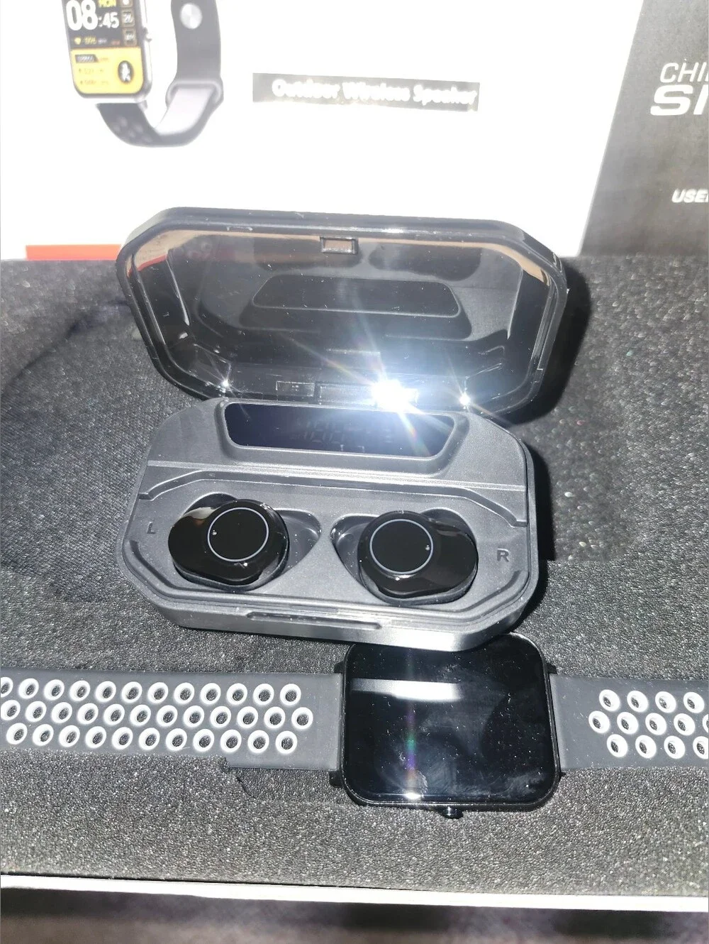 Smart Set Electronics Wearable - Black